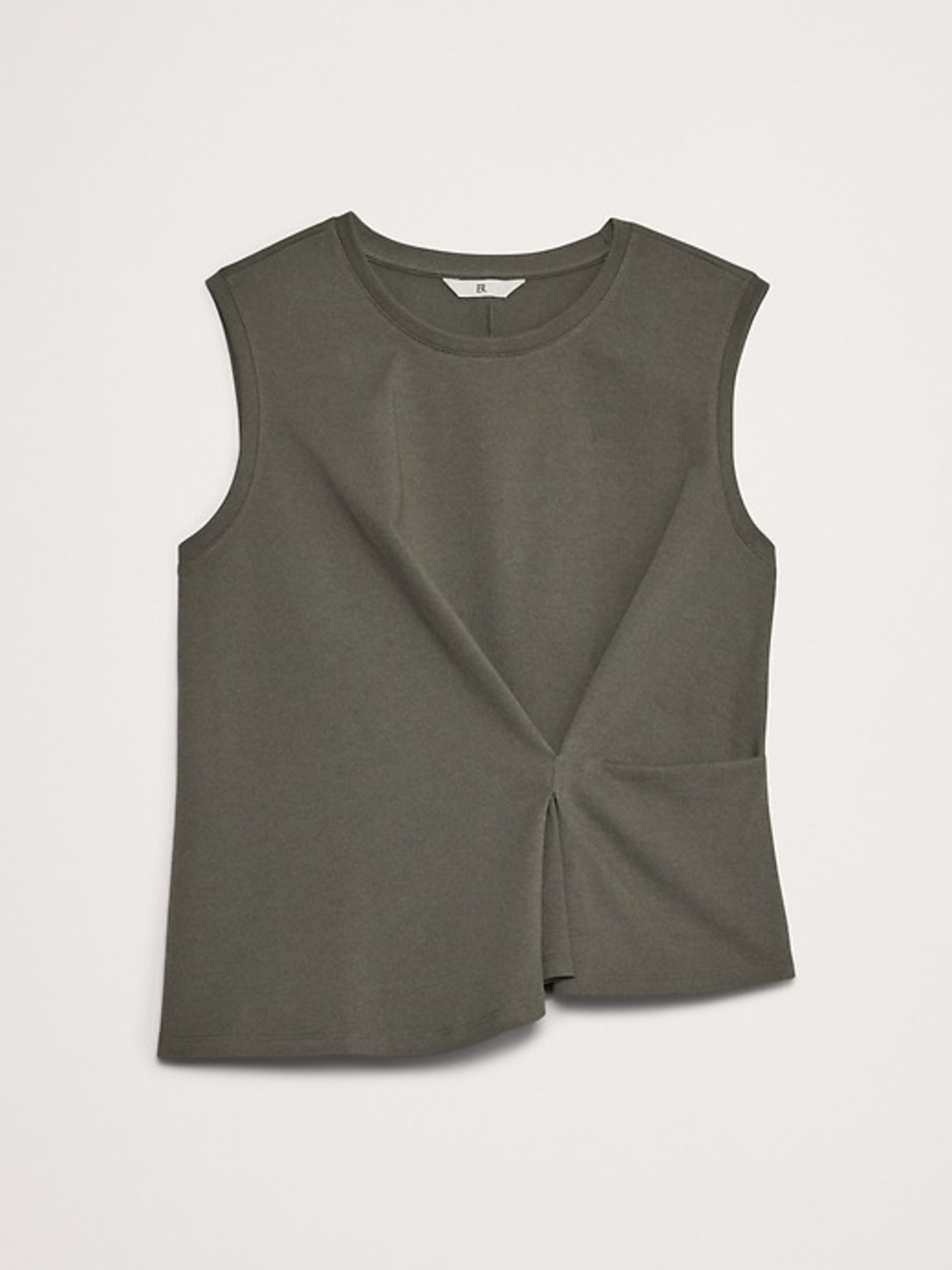 Banana Republic Cotton Draped Tank.